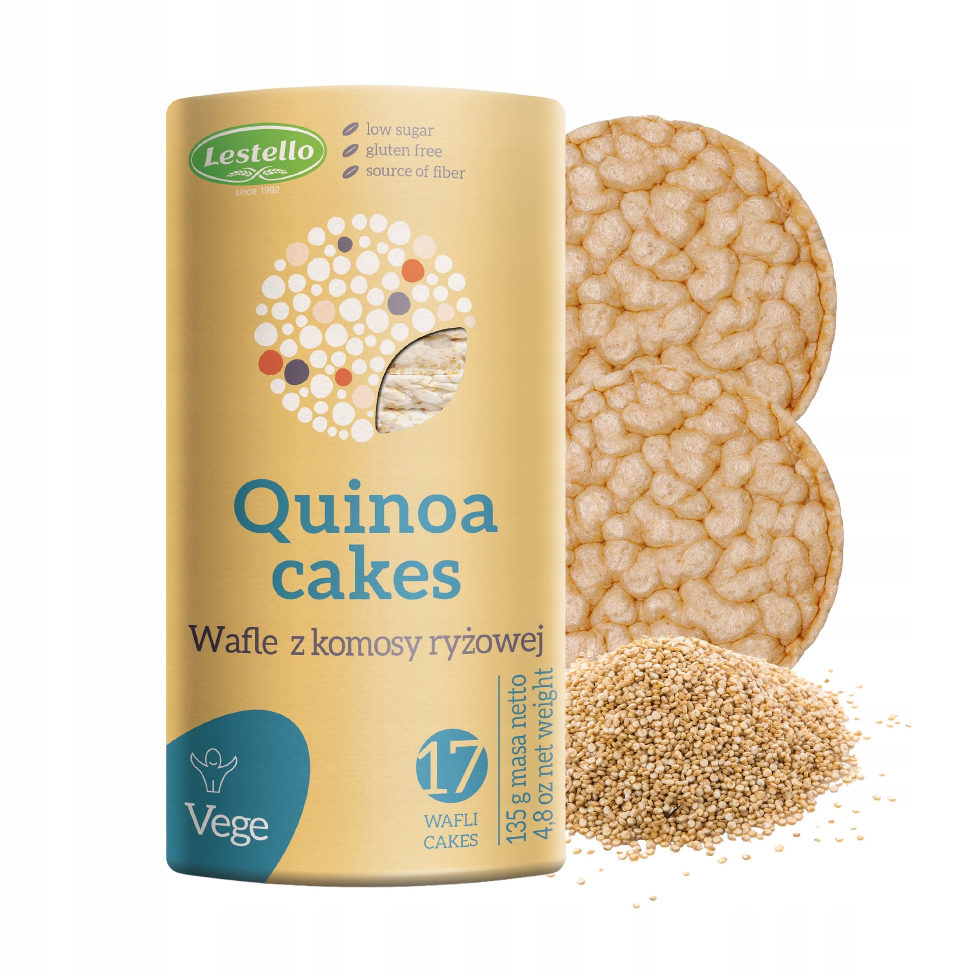 Galettes de Quinoa Sans Gluten Lestello 135g - Image 1 of 2