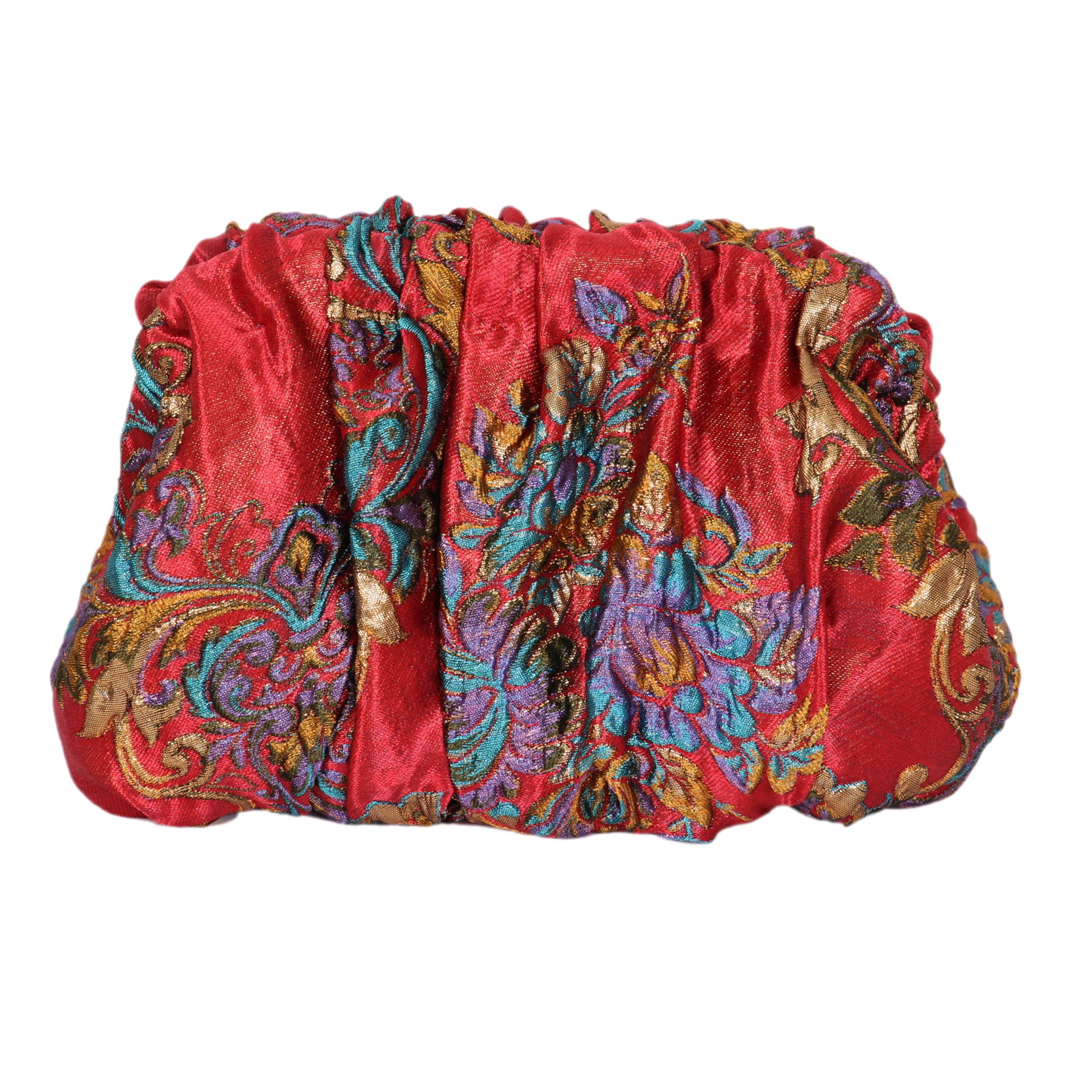 Sac en brocart rouge - Image 1 of 2