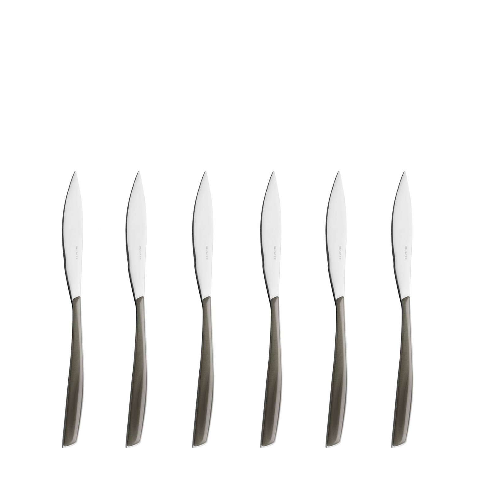 Glamour 6 Pcs Couteaux à Steak Silver en Boite Fenêtre - Image 1 of 1