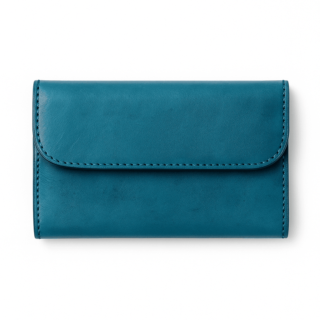 Portefeuille Marocain En Cuir - Porte-monnaie En Cuir De Femme Fait À La Main À Marrakech - Image 1 of 2
