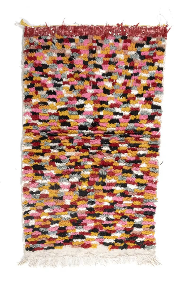 Tapis marocain multicolore - Audacieux et vibrant - Image 1 of 2