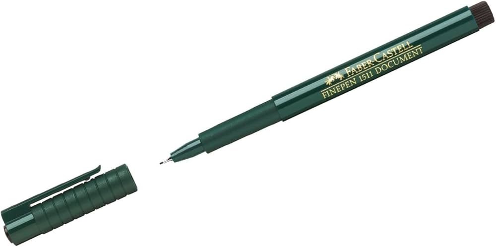 FABER-CASTELL Stylo feutre extra-fin Finepen 1511, noir - Image 1 of 1