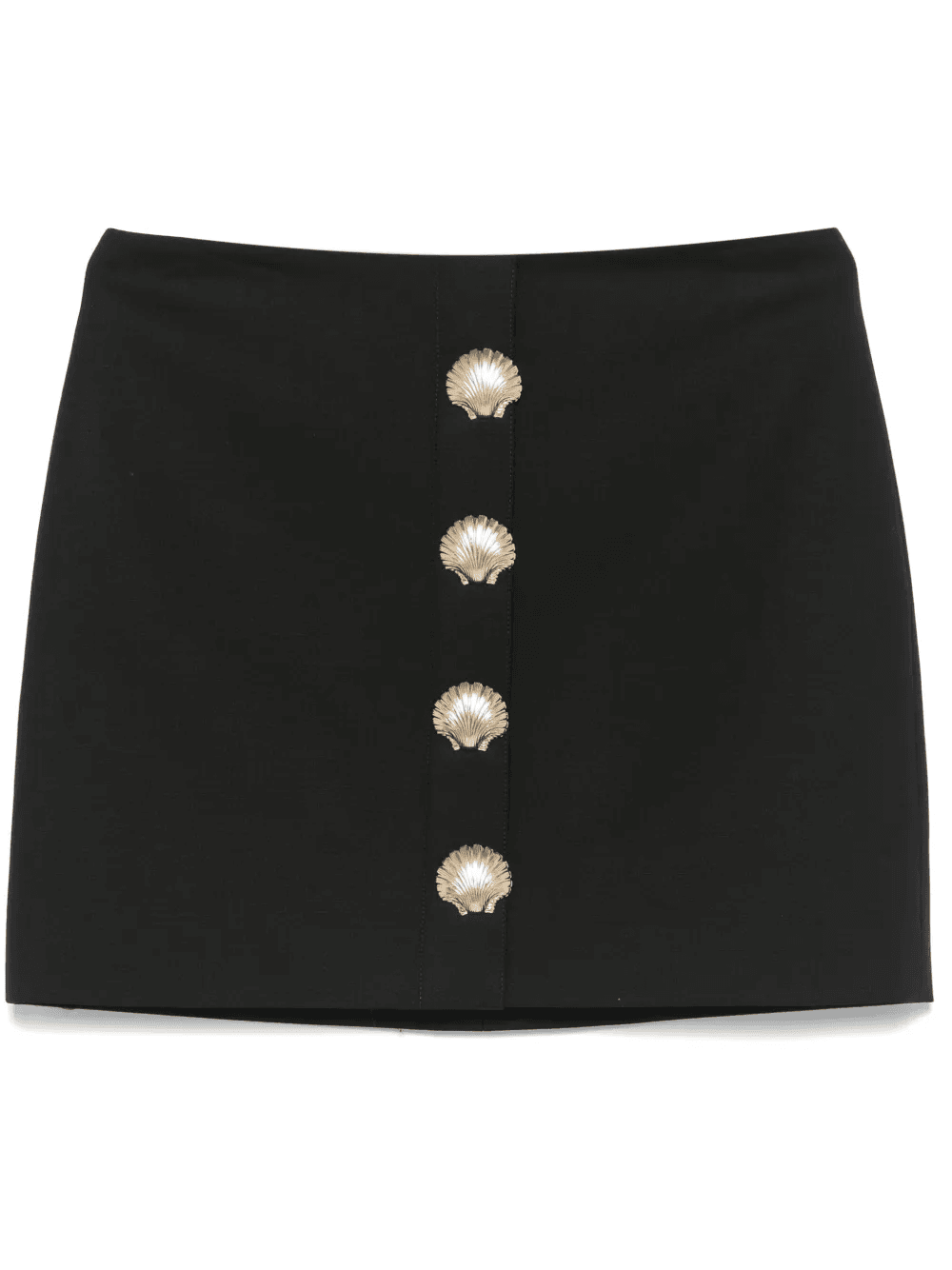 mini skirt with sea shell pin detailing - Image 1 of 4