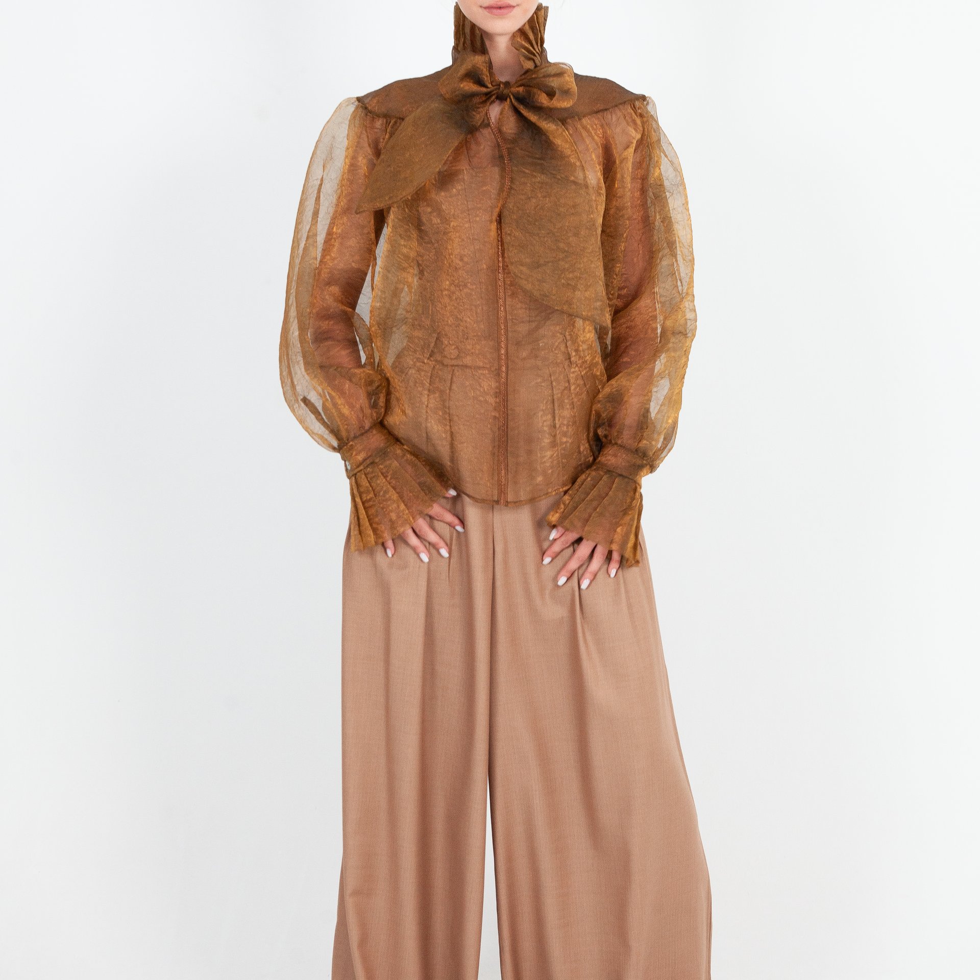 Blouse Opaline en Organza  - Image 1 of 2