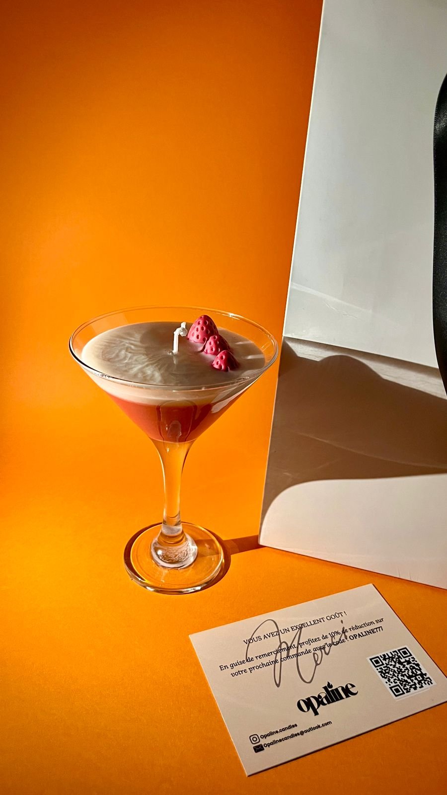 Bougie Strawberry Martini - Image 1 of 4