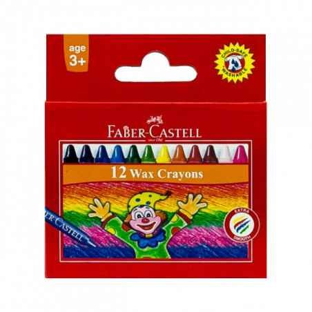 Crayons de cire de 12 Mini Faber-Castell - Image 1 of 1