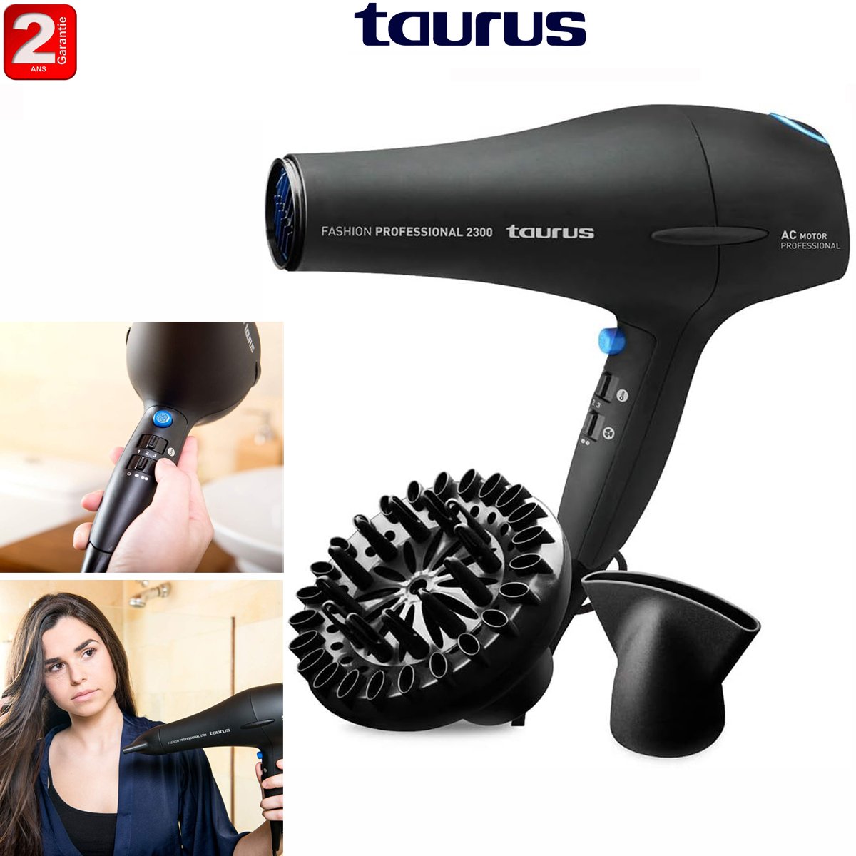 SECHE CHEVEUX FASHION PROFESSIONAL 2300 - Image 1 of 1