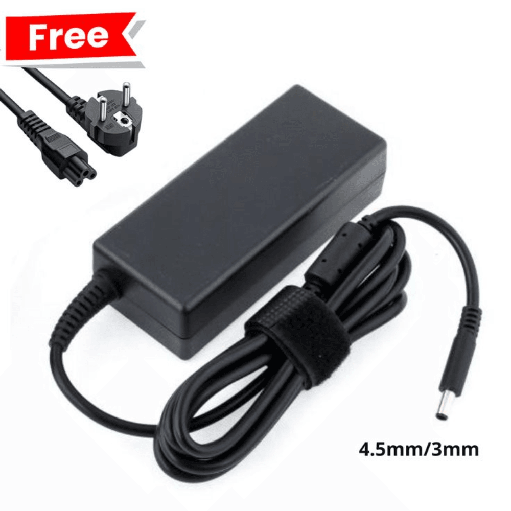 Chargeur pour pc portable DELL + cable alimentation Gratuit - Image 1 of 1
