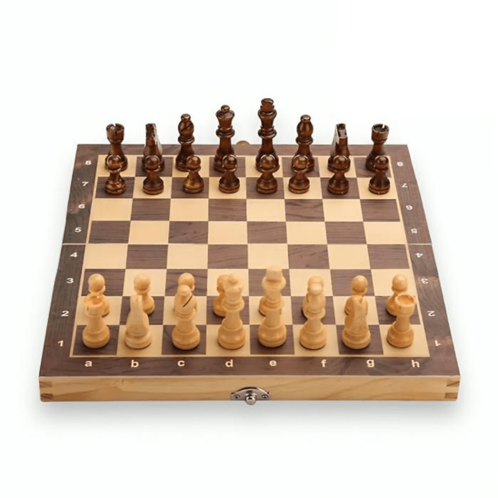 Jeu D'échecs en Bois Staunton Petit Taille - Image 1 of 3