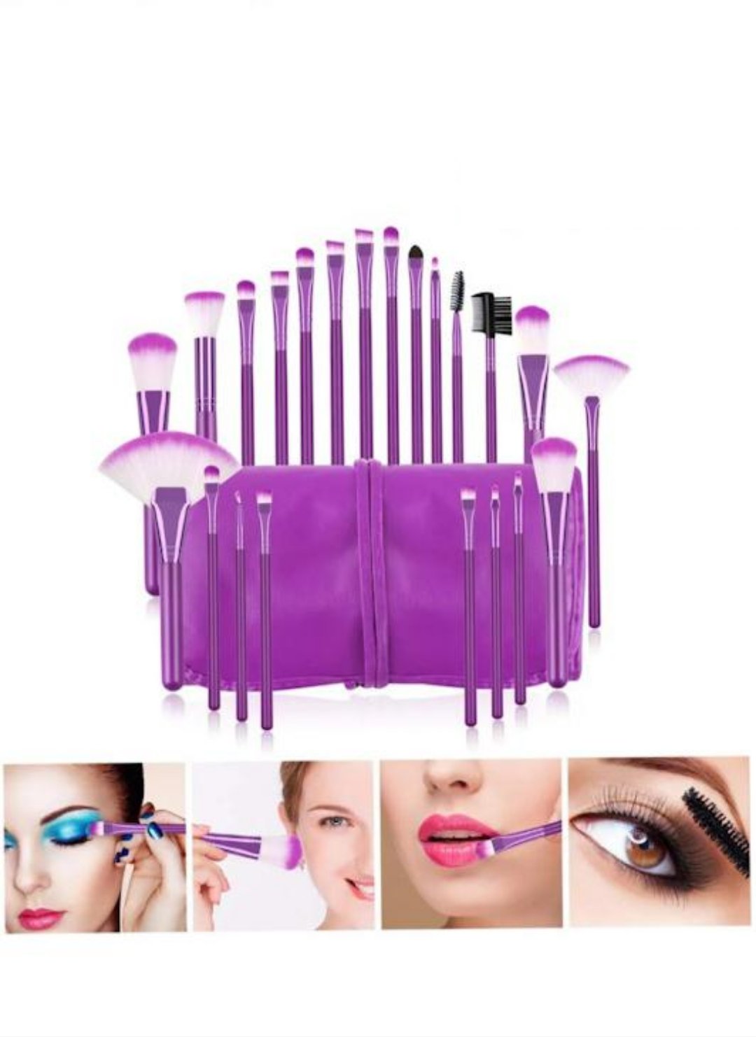 24 Pinceaux de maquillage.  - Image 1 of 3