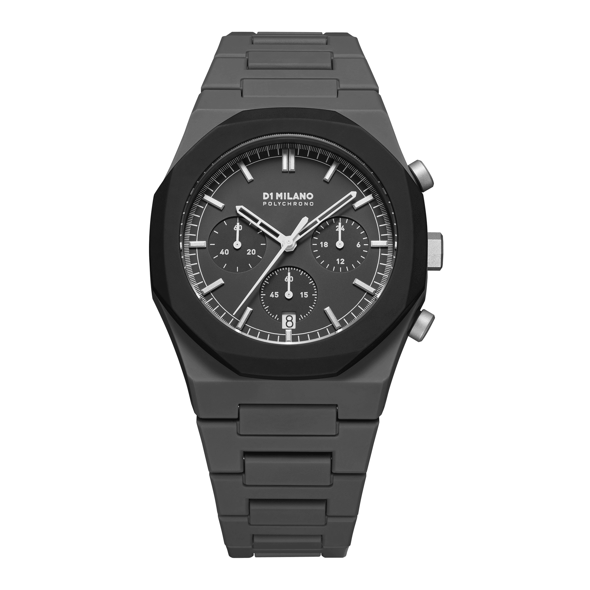 Montre Polychrono 40.5 mm - Black Blast - Image 1 of 1