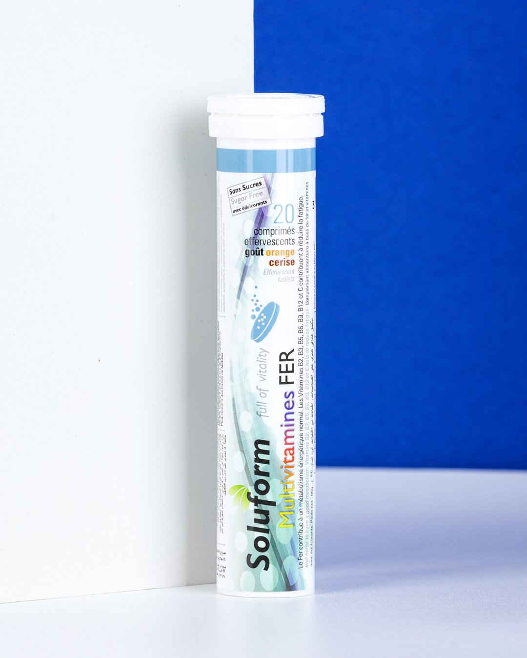 Fer Multivitaminés Goût Orange 20 comprimés - Image 1 of 1