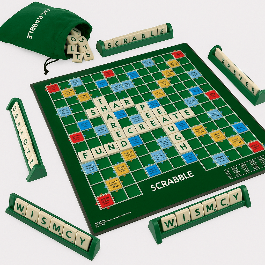  Scrabble Classique – Jeu de Société de Lettres et de Mots - Image 1 of 4