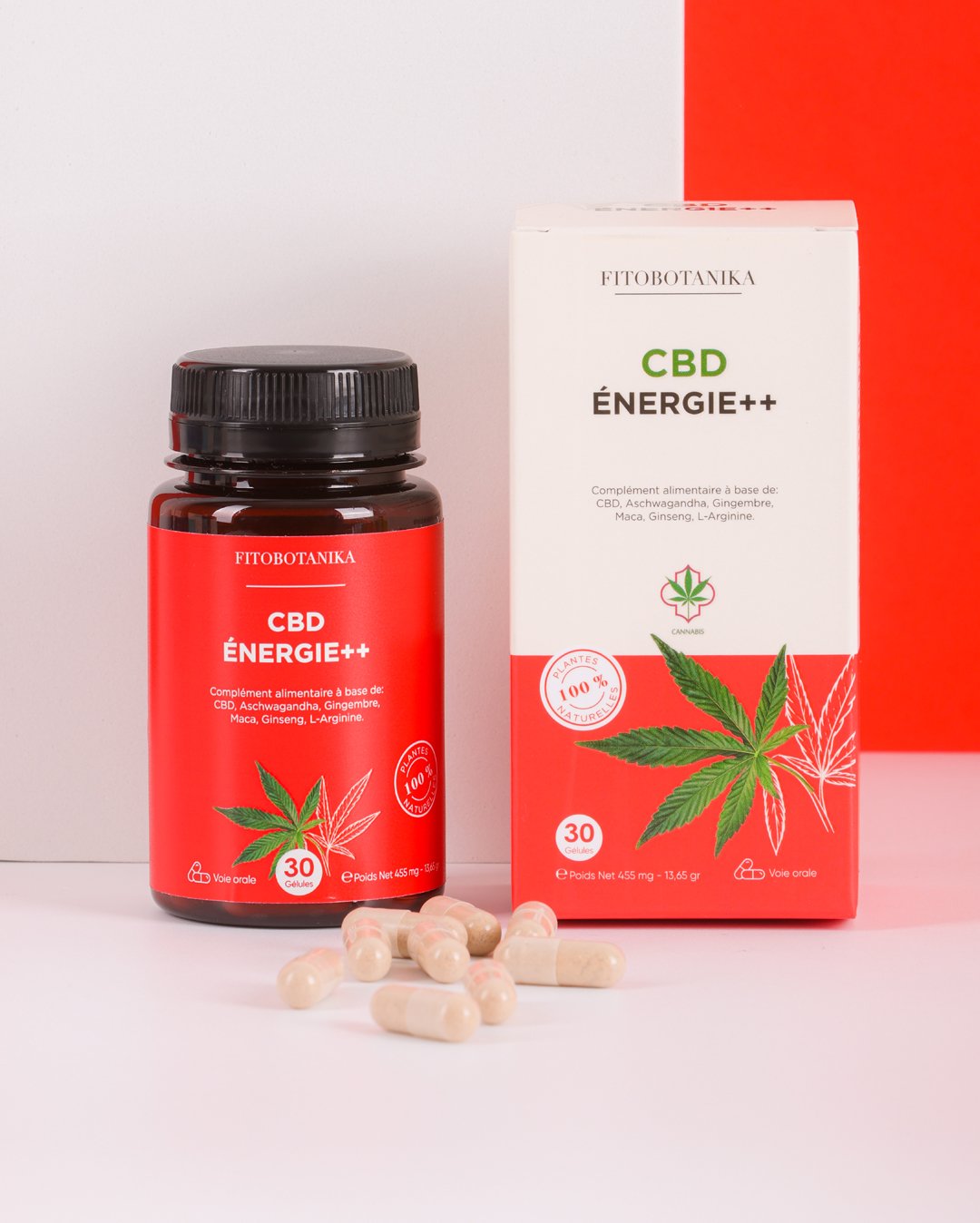 Cbd energie 1 boite 30 gélules - Cannaflex - Image 1 of 1