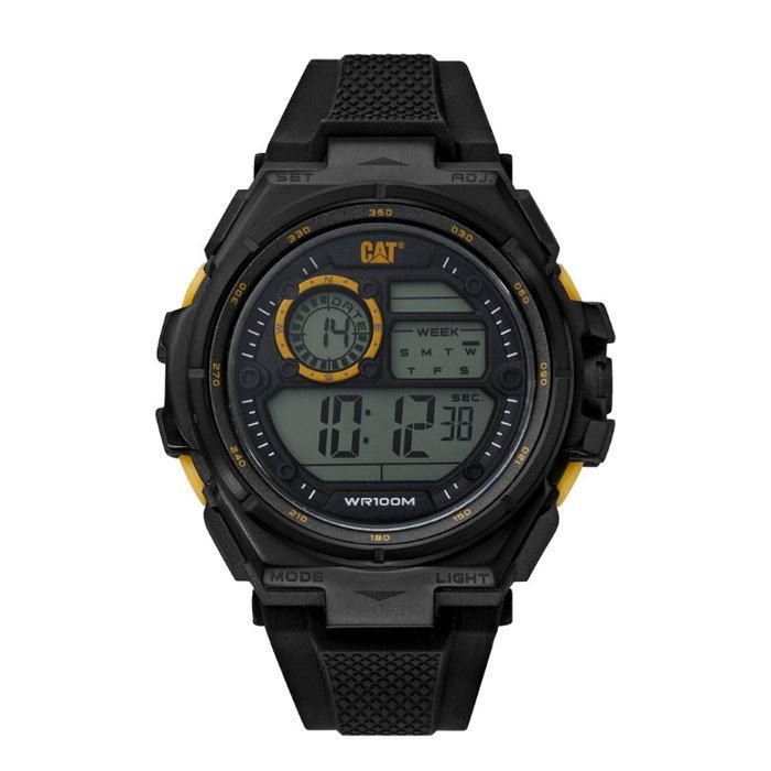 Montre Digital En Silicone Chronographe - Image 1 of 2
