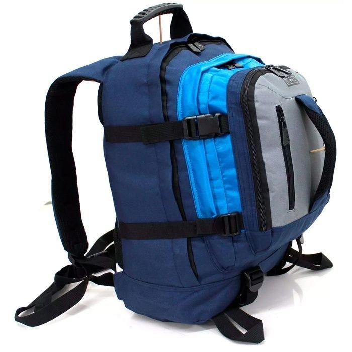 Sac à dos BP18 polyvalent avec bretelles réglables BLEU - Image 1 of 3