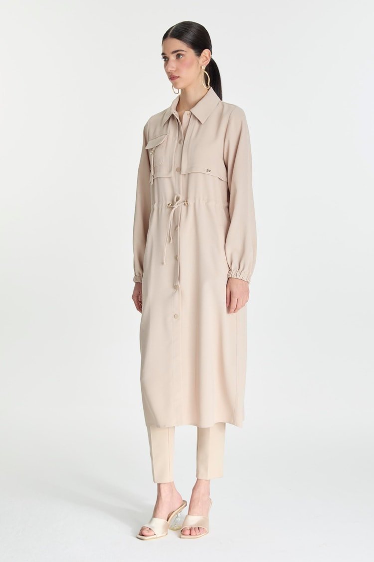 Buttoned Throw-On - Image 1 of 8