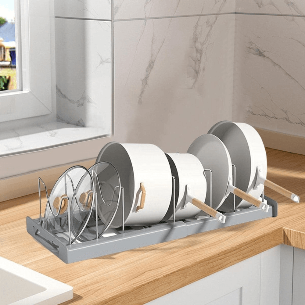 Organisateur extensible multi-usages pour ustensiles de cuisine - couleur aleatoire - Image 1 of 5