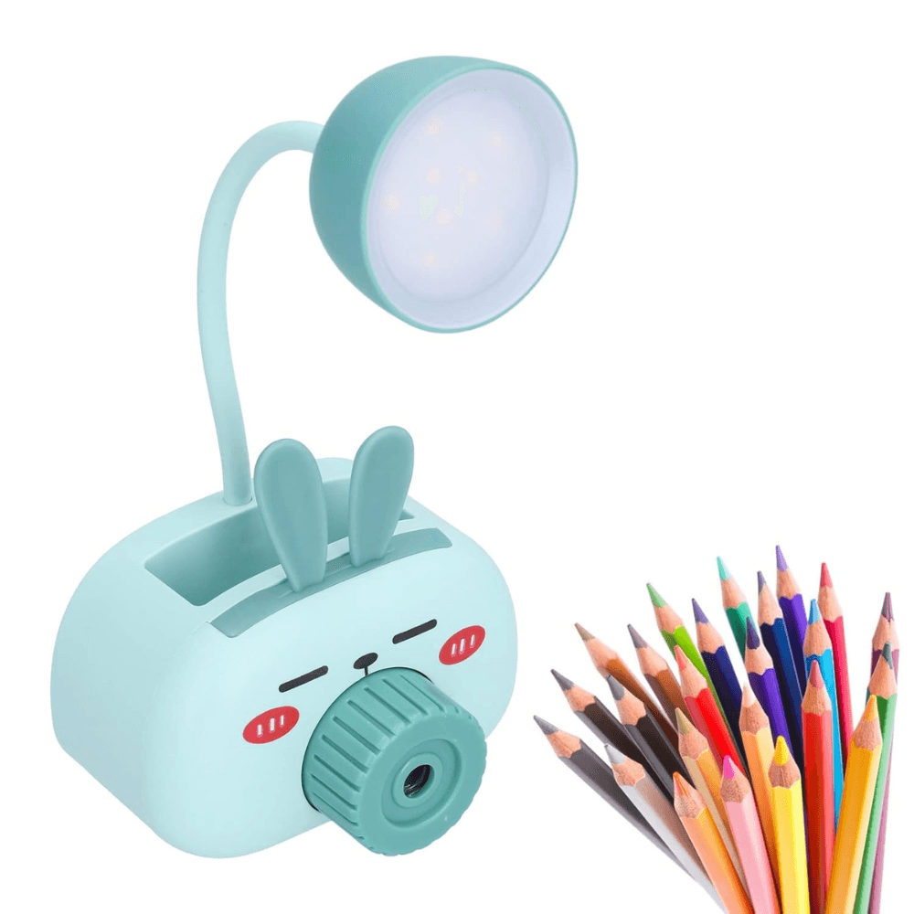 Lampe De Bureau Led Lapin Rechargeable Usb – Flexible Et Multifonction - Image 1 of 3
