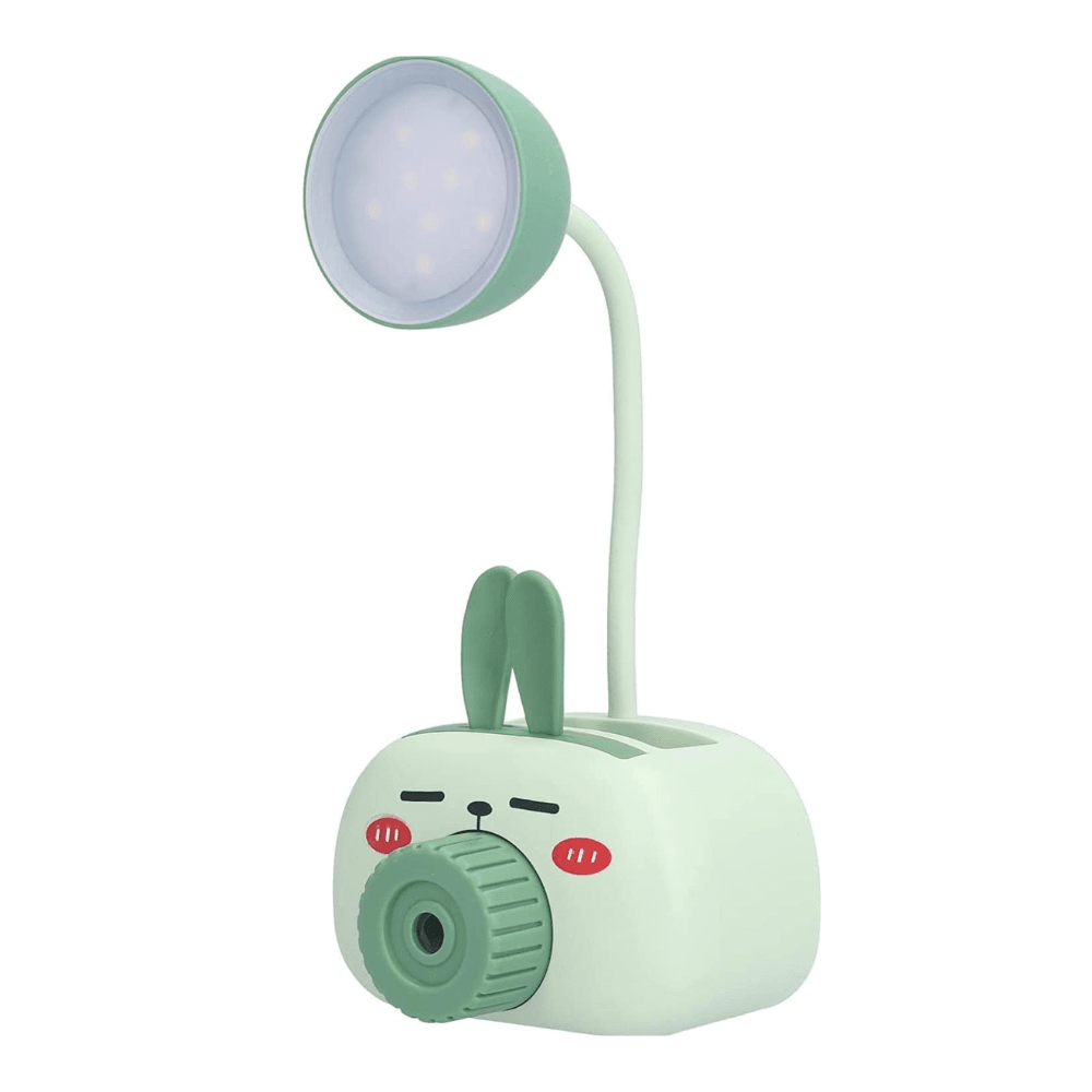 Lampe De Bureau Led Lapin – Rechargeable Usb – Flexible, Mignonne Et Multifonction - Image 1 of 4