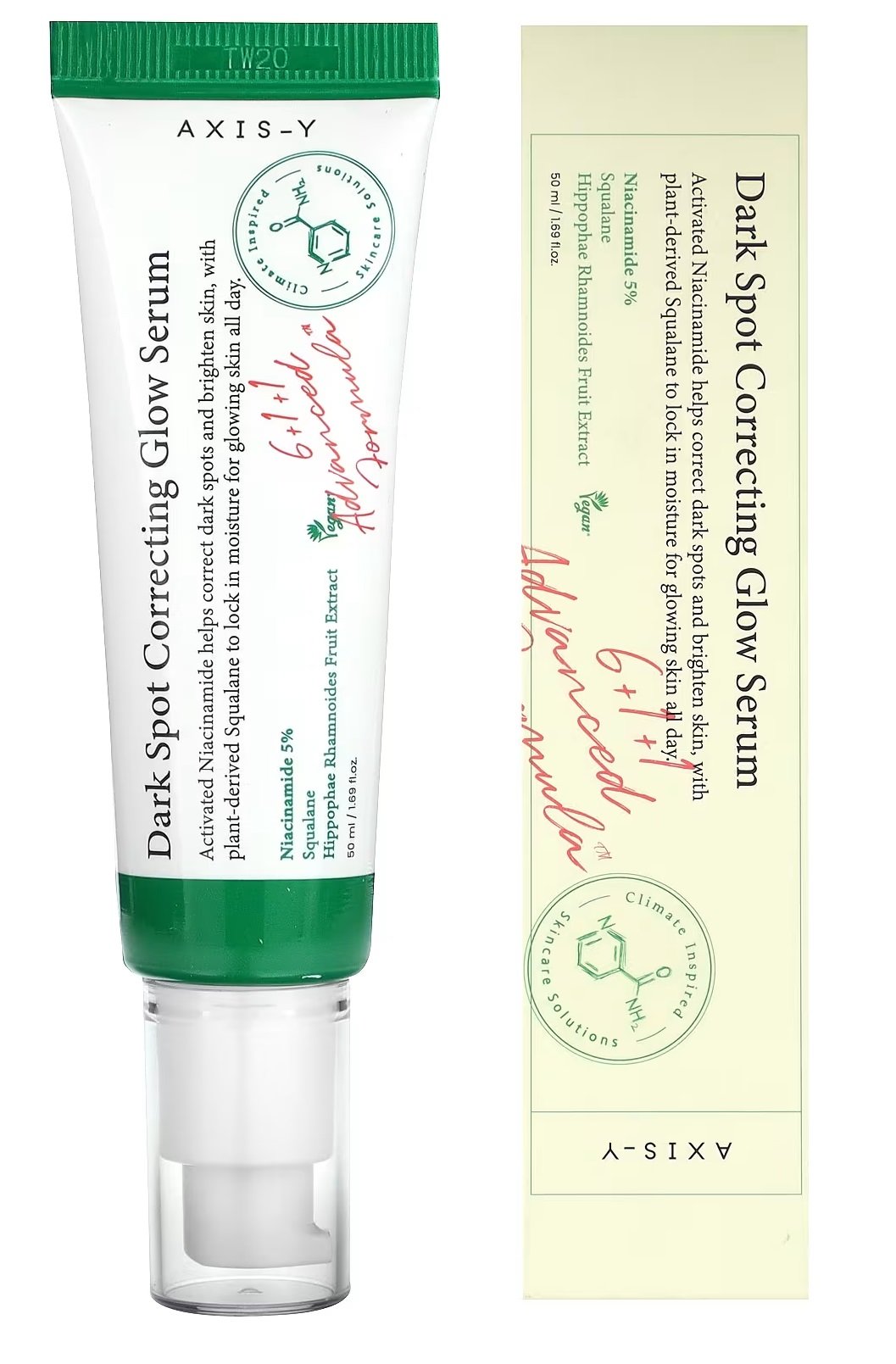 Sérum éclat correcteur de taches brunes, Glow Serum - 50 ml - Image 1 of 2