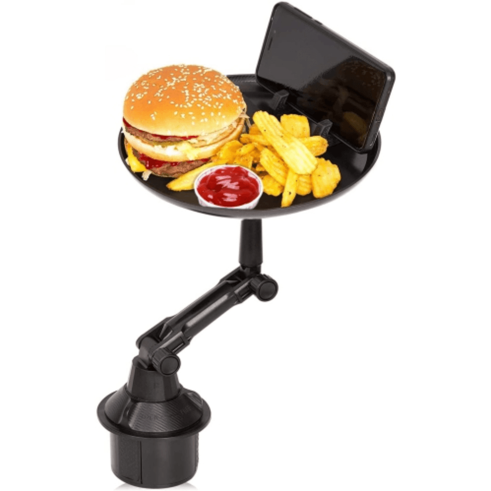 Plateau Porte-gobelet pour Voiture : Savourez vos Repas et Restez Organisé - Image 1 of 6