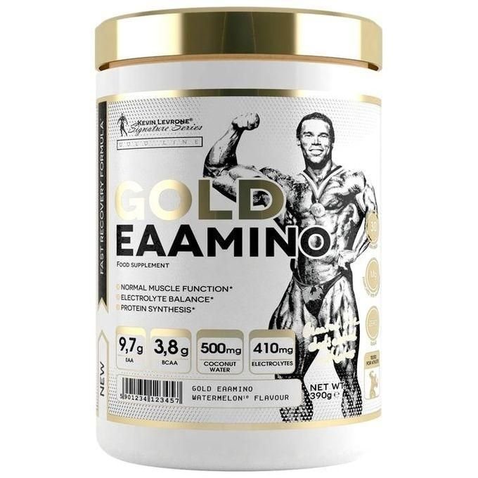 Gold EAAMINO 390 g Citrus-Peach - Acides Aminés, EAA & BCAA - Image 1 of 3