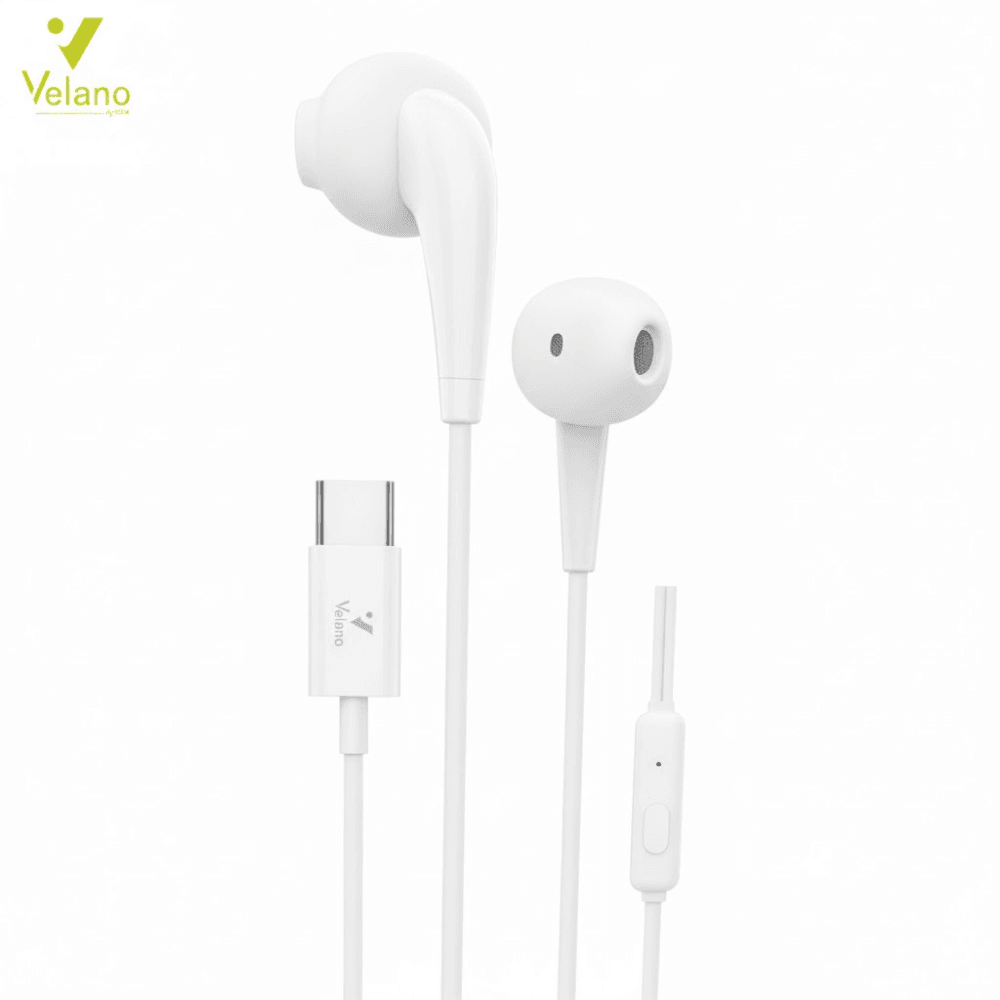 Écouteurs USB-C VE-10 – Blanc  - Image 1 of 4