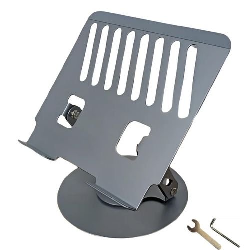 Support Pliable Rotatif à 360° pour Ordinateur Portable et Tablette 17 en Alliage d'aluminium - Image 1 of 3