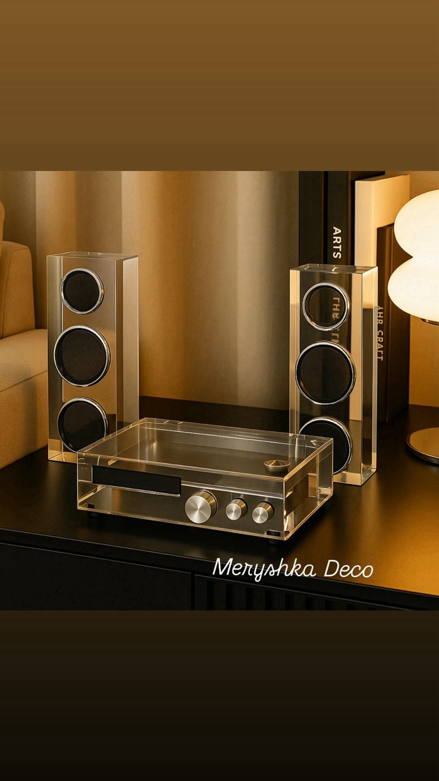 Système Audio Design Transparent - Image 1 of 1
