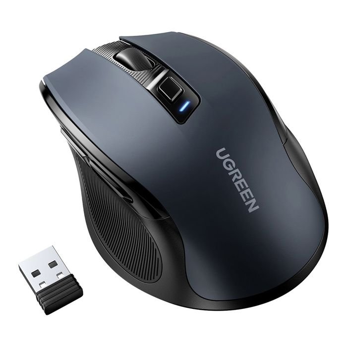 Souris Optique - UGREEN - Ergonomique - 4000 dpi - WiFi 2,4 Ghz - Silencieuse - Image 1 of 3