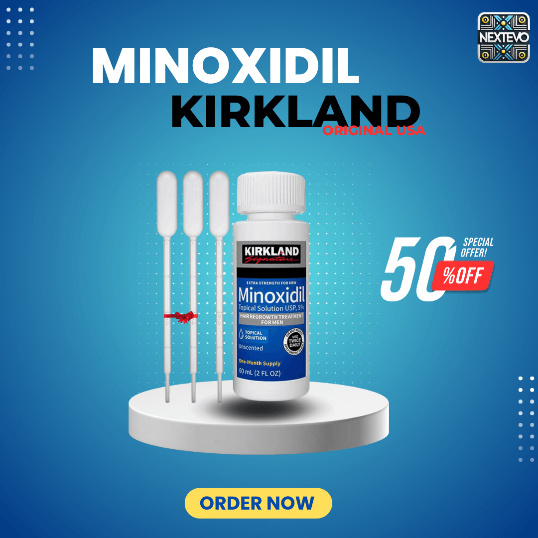 Minoxidil 5% - 60ml - Traitement anti-chute - Image 1 of 1