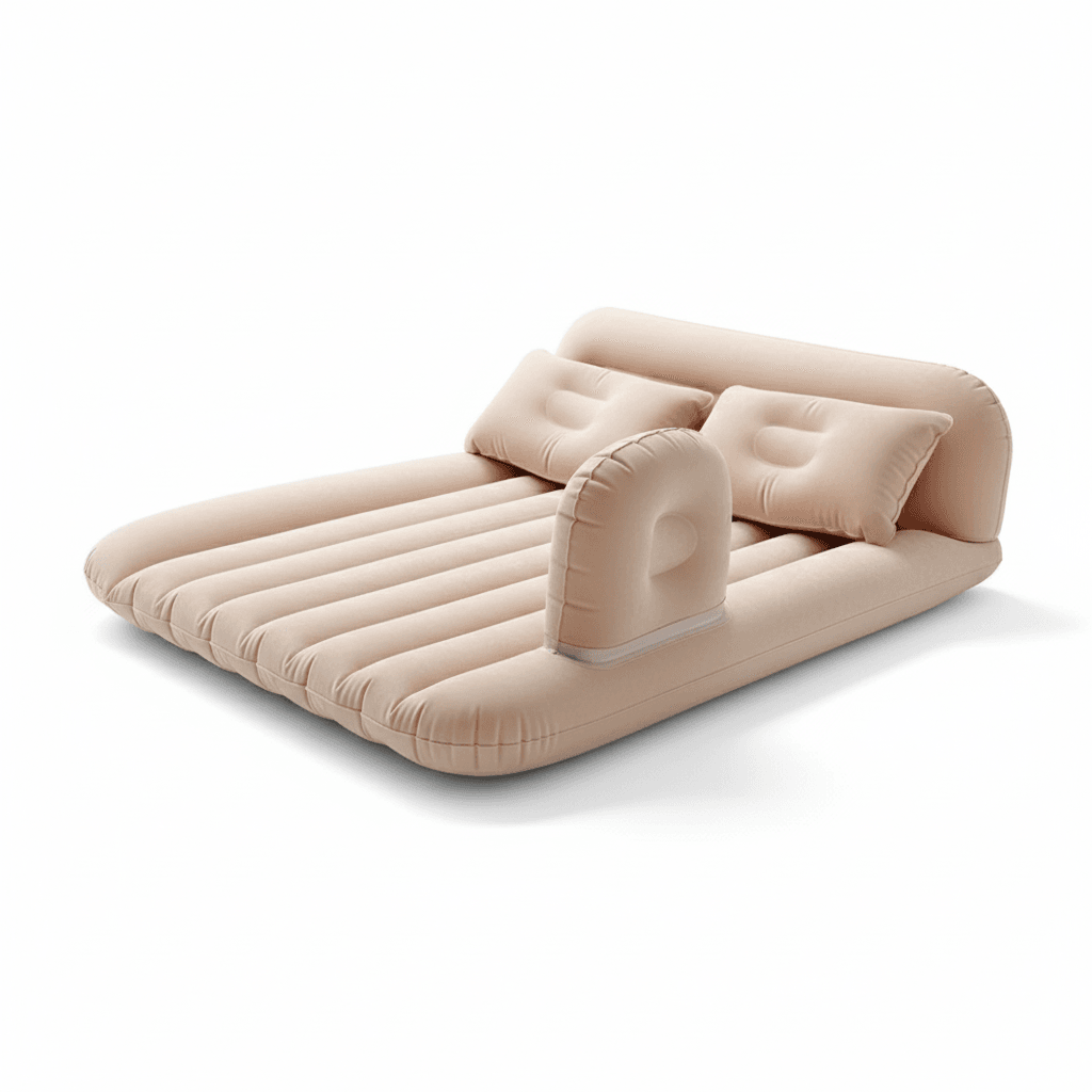 Matelas Gonflable de Voiture Universel – Confort et Repos en Voyage - Couleur Aléatoire - Image 1 of 7