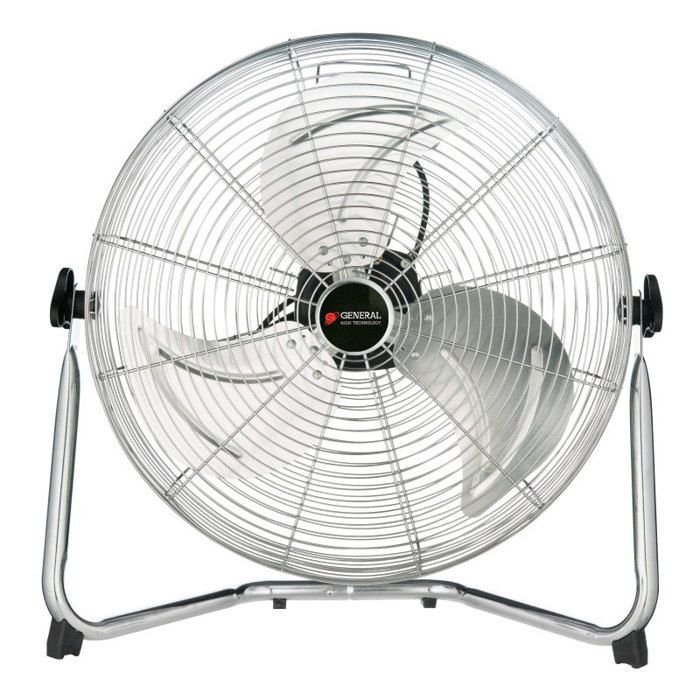 Ventilateur - 20 pouces - Aluminium - 3 vitesses - Sur socle - Image 1 of 3