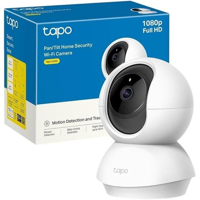 Caméra de Surveillance WiFi-Micro Ip 1080P sans Fil - Image 1 of 5