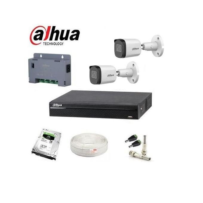 Pack Complet de 2 Camera de Surveillance 2MP 1080P de A à Z - Image 1 of 4