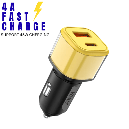 Chargeur de Voiture 45 W - Type C - USB - Image 1 of 1