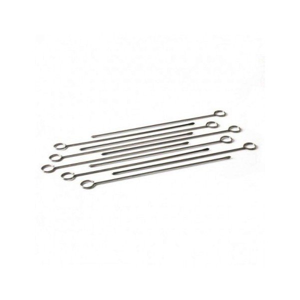 10 Brochettes Inox - Image 1 of 2