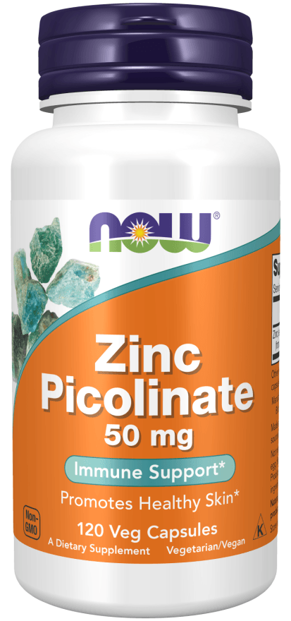 Zinc Picolinate 50 Mg - Favorise Le Fonctionnement Des Enzymes - 120 Veg Capsules - Image 1 of 1