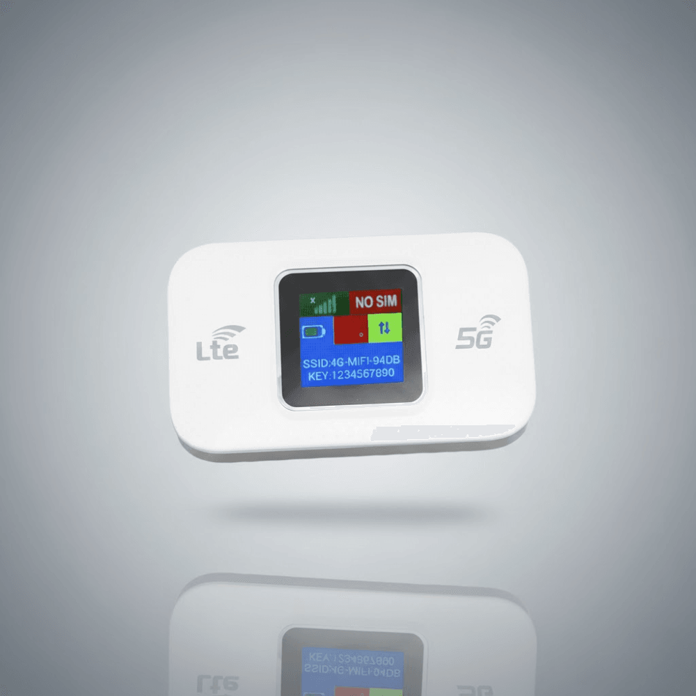 Hotspot WiFi 4G Mobile – Routeur WiFi Portable 4G LTE Haute Vitesse JioFi WD680 - Image 1 of 8