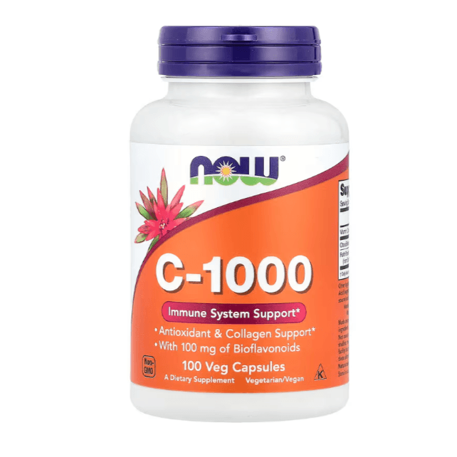 Vitamine C-1000, 100 Capsules Végétales - Image 1 of 2
