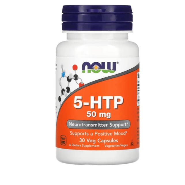 5-HTP, 50 mg, 30 Capsules - Image 1 of 2
