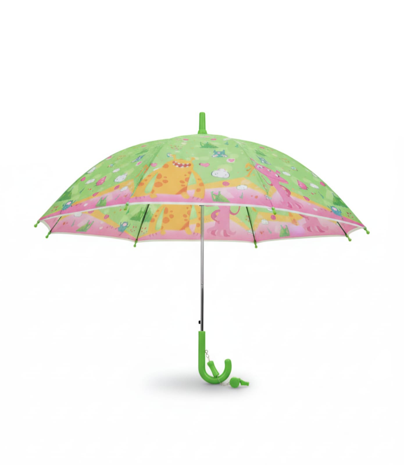 Parapluie Enfants Petit Monstre Avec Sifflet Design Amusant Et Protection Ludique - Image 1 of 3