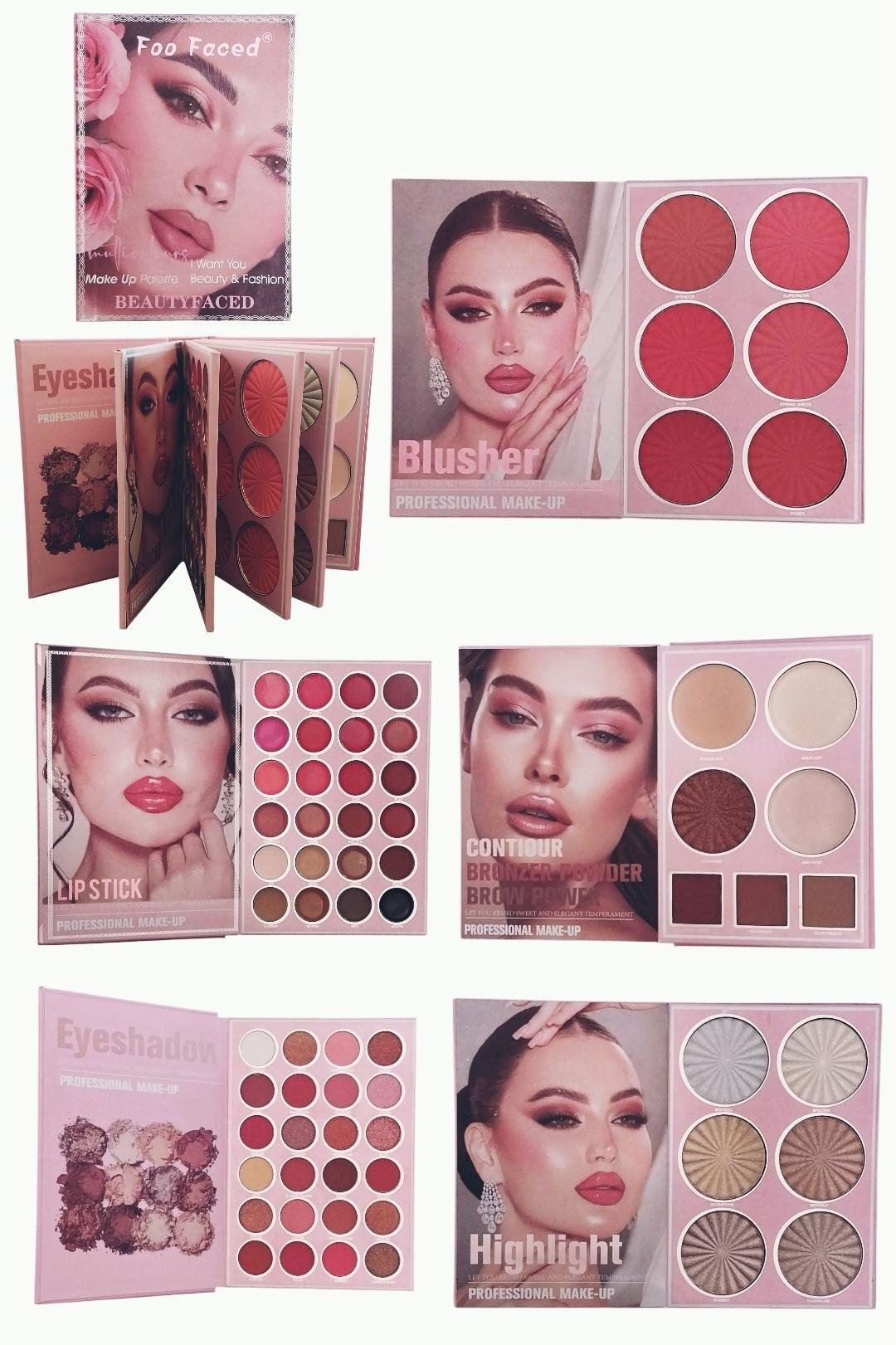 Palette Maquillage Complète Yeux Lèvres Teint - Image 1 of 6