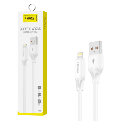Câble X88 Foneneg 1M – 3A  iPhone - Image 1 of 2