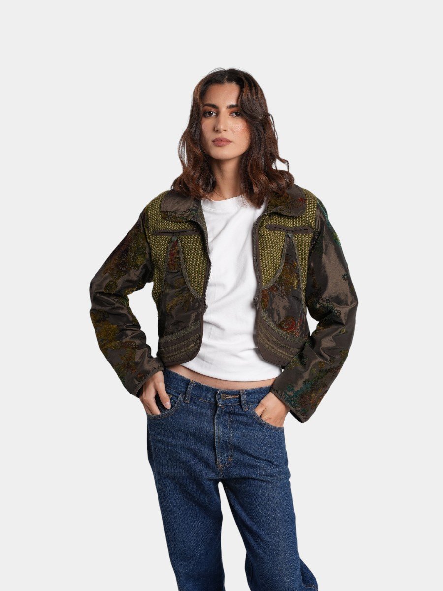 VESTE CROP - Image 1 of 4