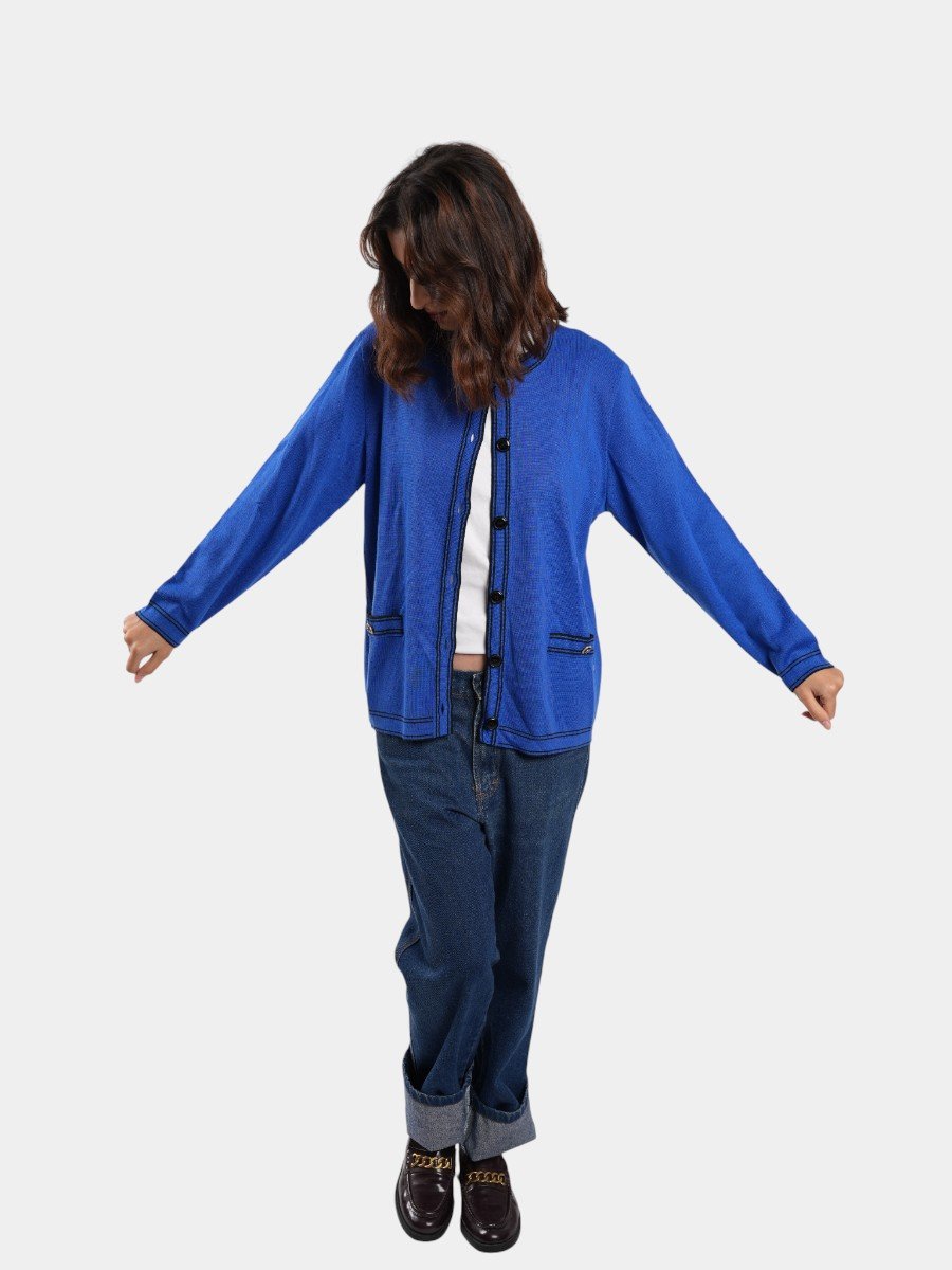 CARDIGAN EN LAINE - Image 1 of 3