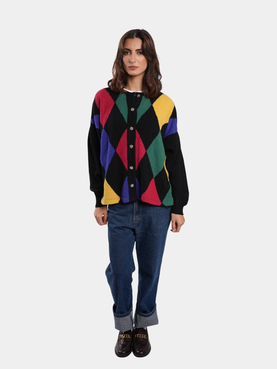 CARDIGAN EN LAINE D'AGNEAU - Image 1 of 4