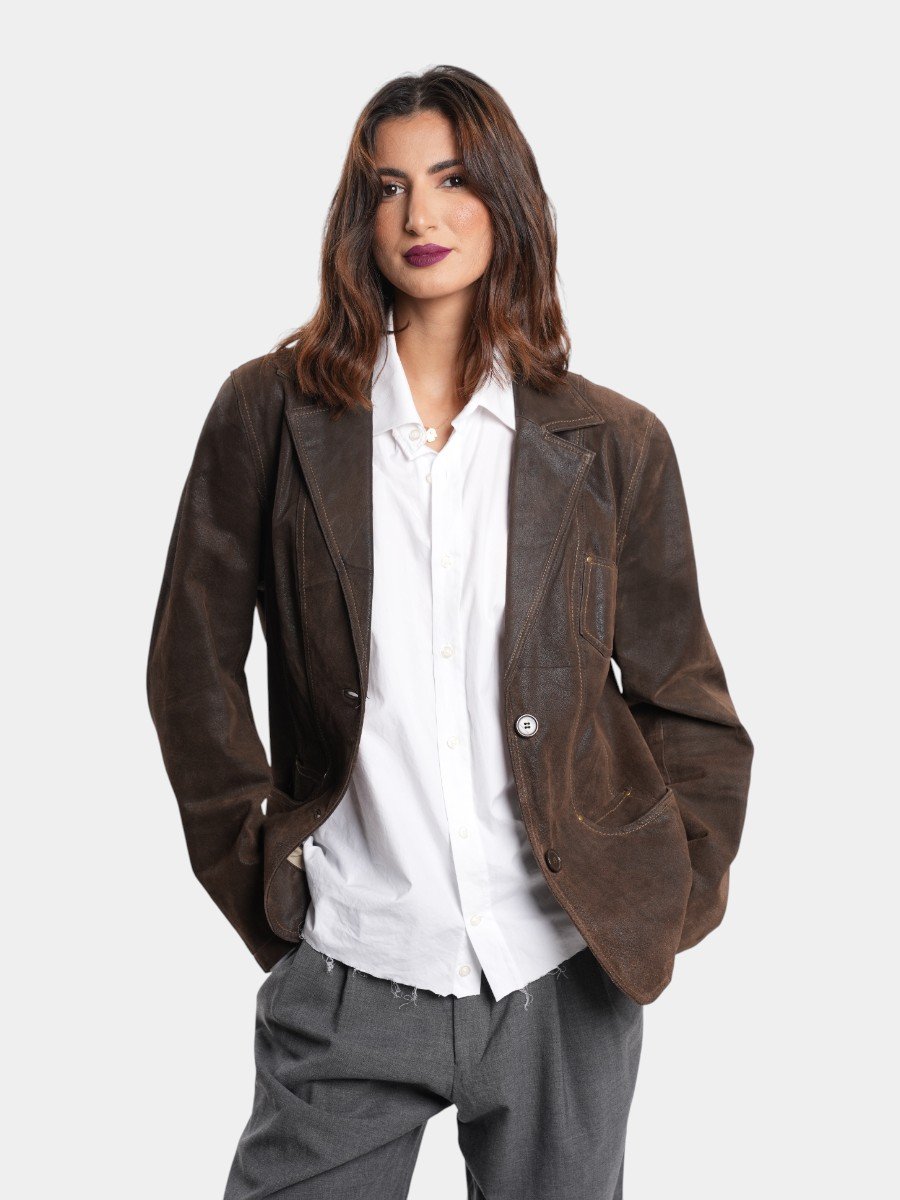 VESTE EN DAIM - Image 1 of 2