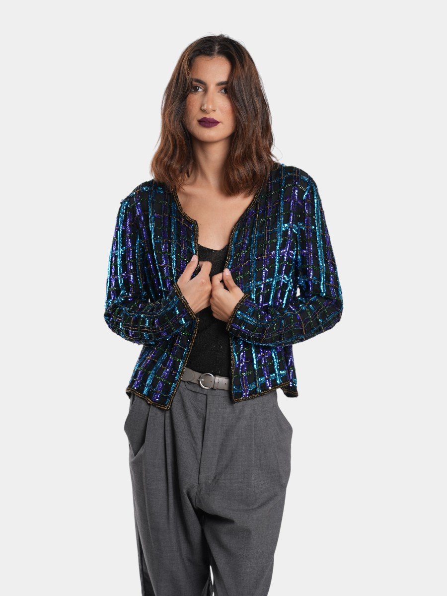VESTE A SEQUIN - Image 1 of 4